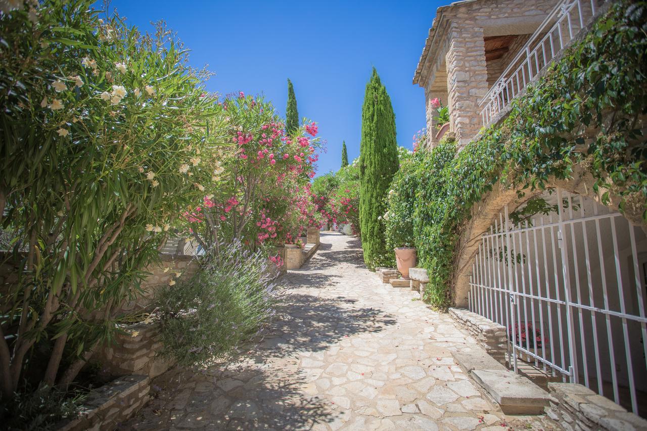 L'Enclos des Lauriers Roses Cabrières Exterior foto